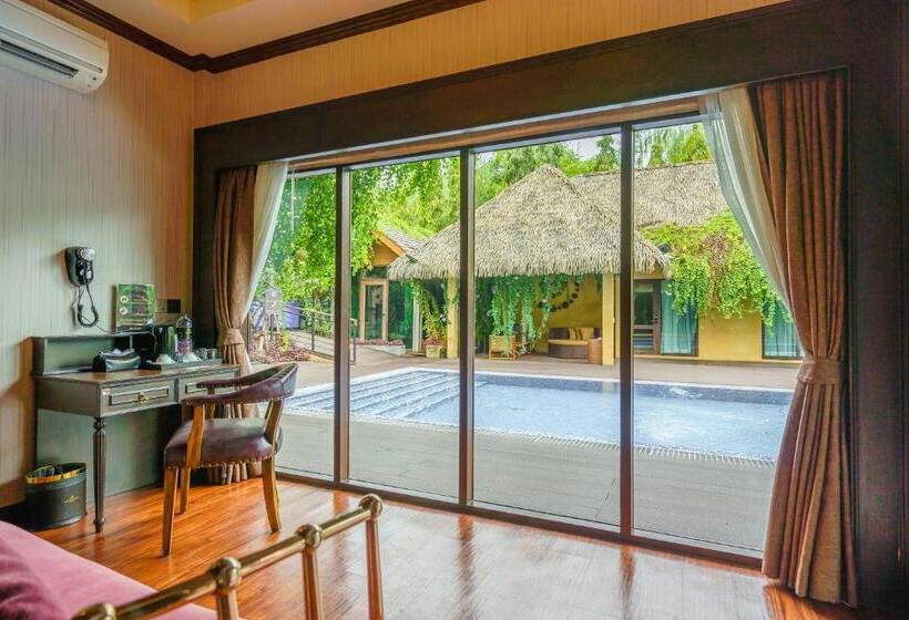 带1个卧室的别墅, Khum Damnoen Resort