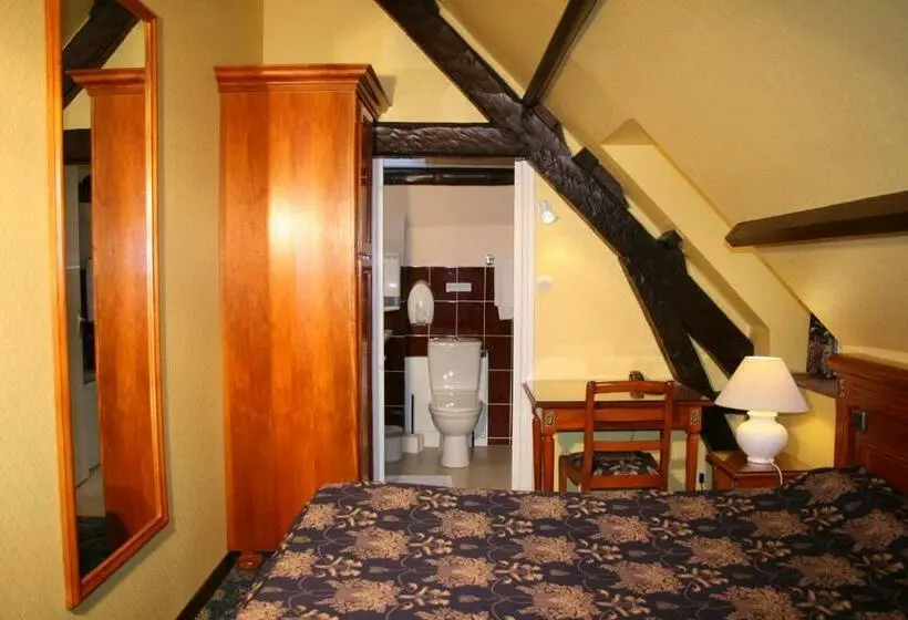 スタンダードシングルルーム, Logis Hôtel & Restaurant Le Château Des Tourelles