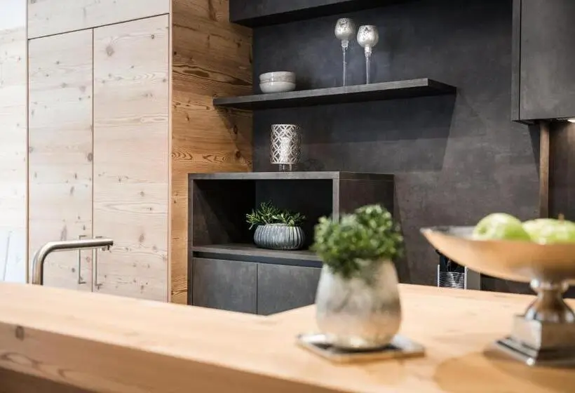 景色の見える一ベッドルームアパートメント, Les Dolomites Mountain Lodges