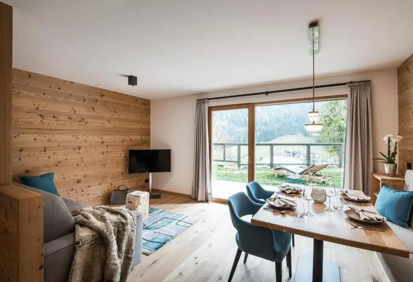 景色の見える一ベッドルームアパートメント, Les Dolomites Mountain Lodges