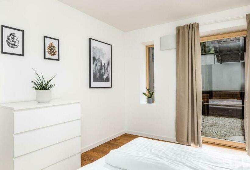 침실 1개 발코니 아파트, Quercus Appartements Contactless Check In