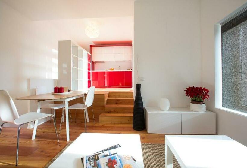 침실 1개 발코니 아파트, Quercus Appartements Contactless Check In