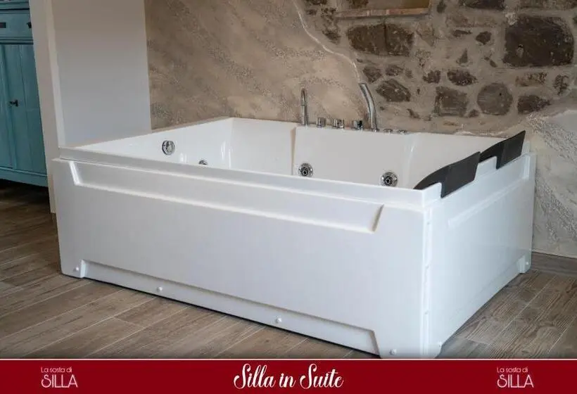 バスタブ付きスタンダードルーム, La Sosta Di Silla