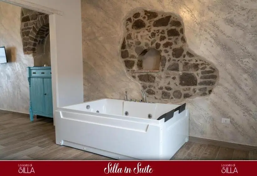 バスタブ付きスタンダードルーム, La Sosta Di Silla