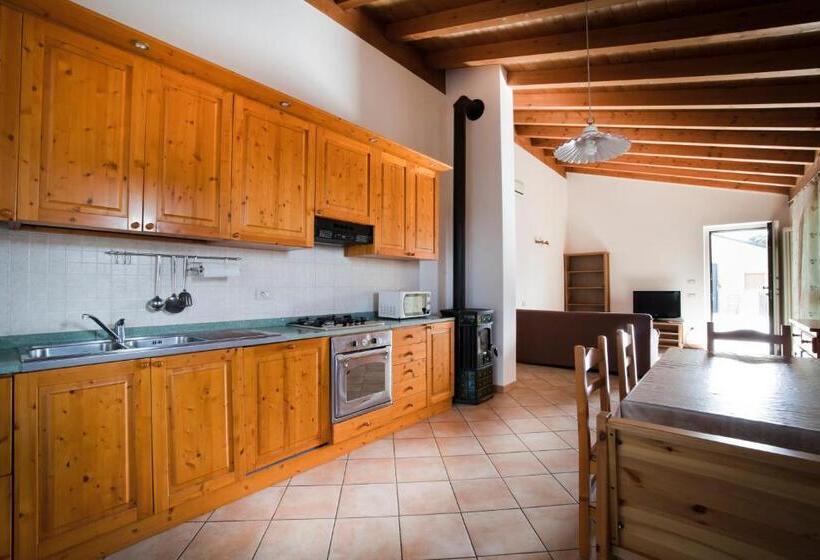 침실 2개 아파트, Agritur Le Sigalette