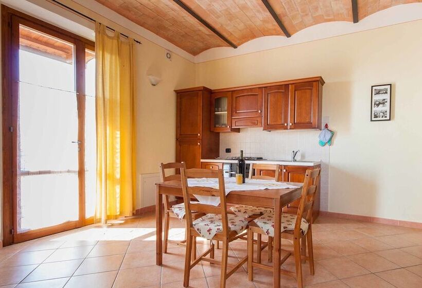 １ベッドルームアパートメント, Agriturismo Podere Camollia