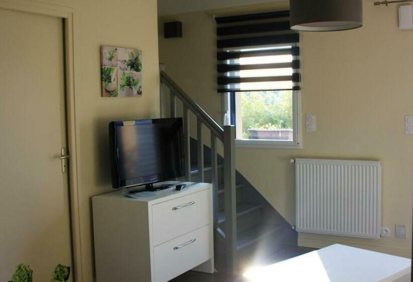 شقة ديلوكس غرفة نوم واحدة, Hôtel   Restaurant L Hortensia