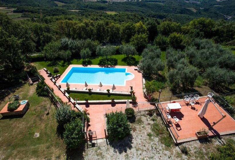 דירת 2 חדרי שינה עם נוף לבריכה, Sant'antonio