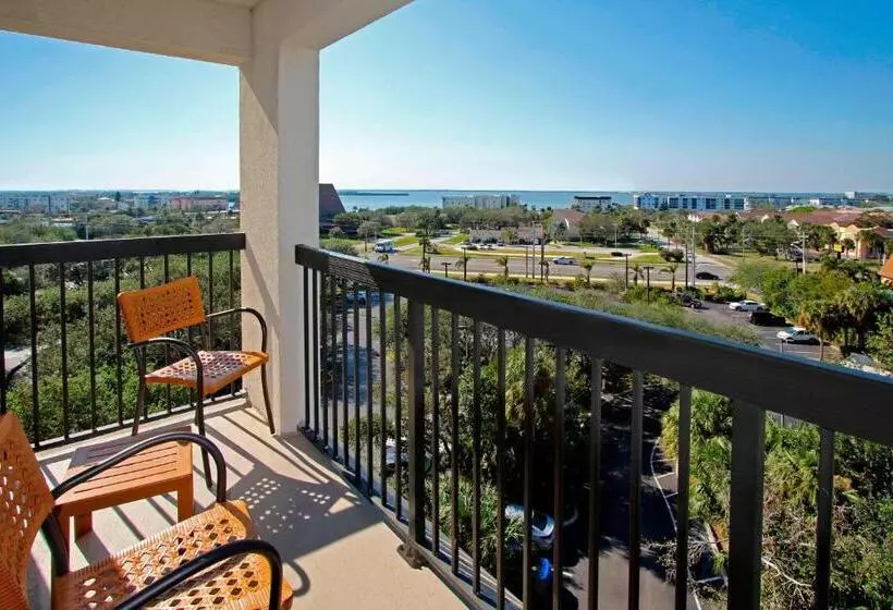 キングサイズベッドのスタンダードルーム, Courtyard By Marriott Cocoa Beach Cape Canaveral