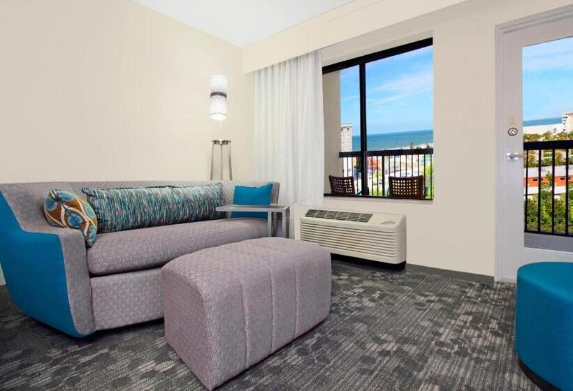 Pokój Typu Standard Łóżko King Przystosowany dla Osób Niepełnosprawnych, Courtyard By Marriott Cocoa Beach Cape Canaveral