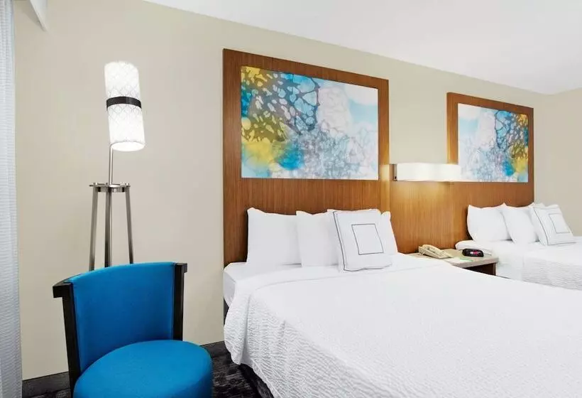 ２ダブルベッドのスタンダードルーム, Courtyard By Marriott Cocoa Beach Cape Canaveral