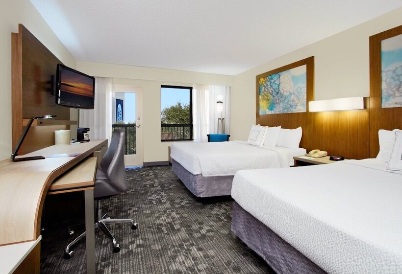 Pokój Standard 2 Łóżka Małżeńskie, Courtyard By Marriott Cocoa Beach Cape Canaveral