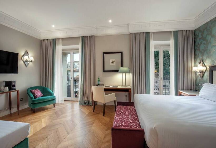 חדר דלוקס, Rose Garden Palace Roma By Omnia Hotels