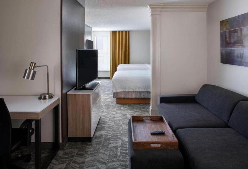스위트 퀸침대, Springhill Suites By Marriott New Orleans Warehouse Arts District