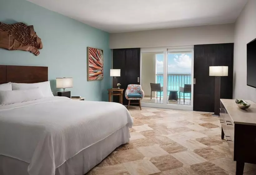 キングサイズベッドのデラックスルーム, The Westin Resort & Spa, Cancun