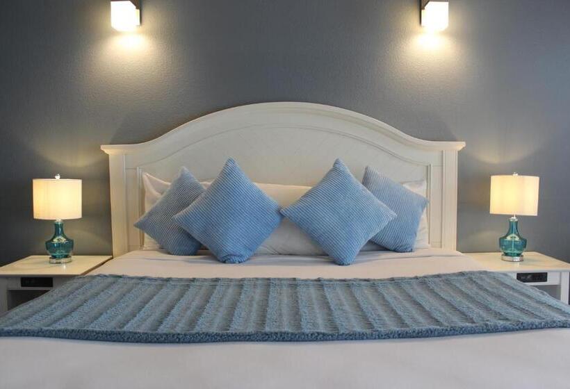 חדר דחוקס עם מיטת קינג, The Oceanfront Inn