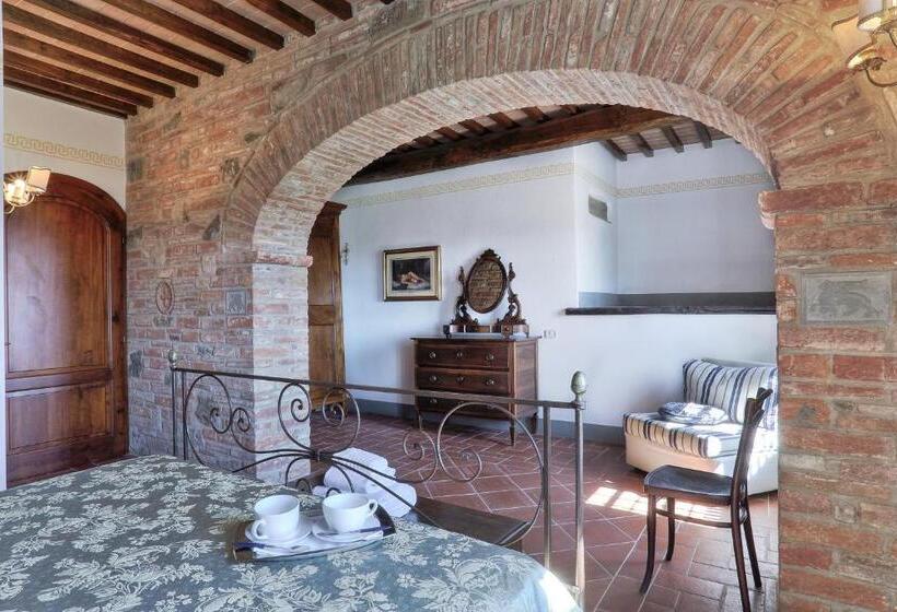 침실 1개 가든 전망 아파트, Poggio Martino