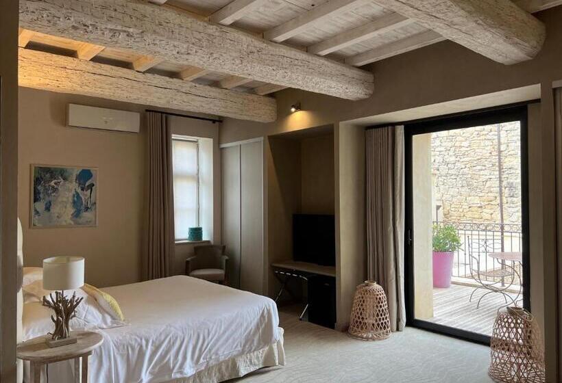 디럭스 룸, Boutique Hôtel La Villa Montesquieu