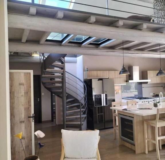 침실 1개 테라스 아파트, Boutique Hôtel La Villa Montesquieu