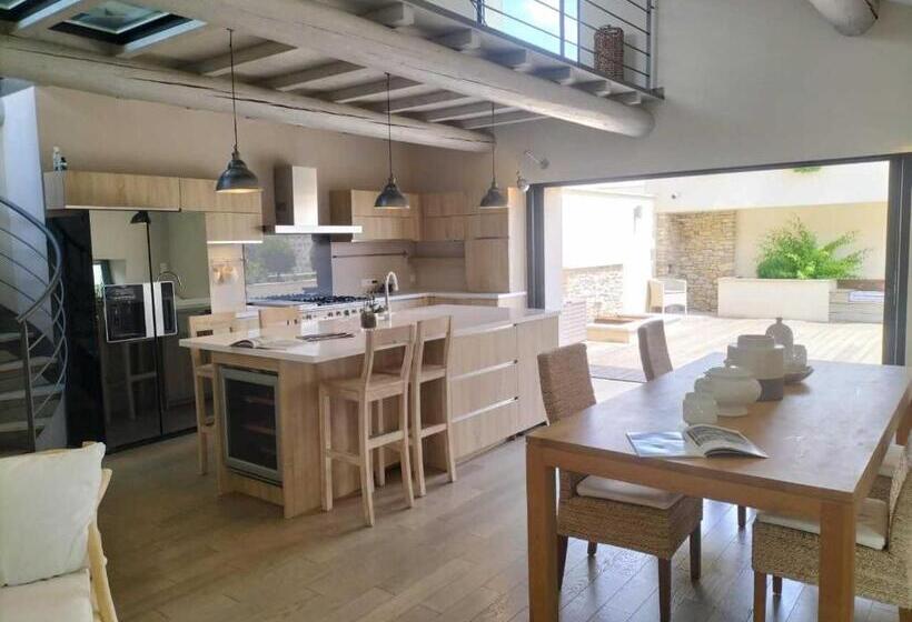 침실 1개 테라스 아파트, Boutique Hôtel La Villa Montesquieu