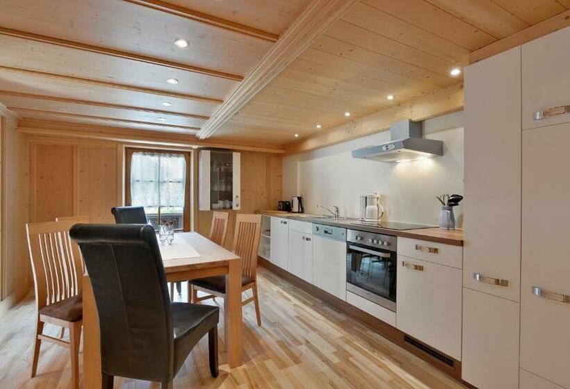 דירה בת חדר שינה 1 עם מרפסת, Ferienwohnungen Gästehaus Altginzling