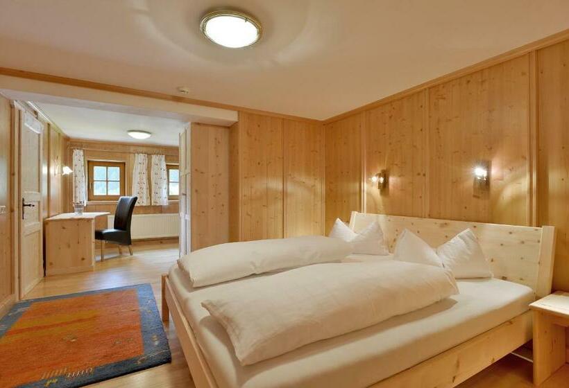 דירה בת חדר שינה 1 עם מרפסת, Ferienwohnungen Gästehaus Altginzling