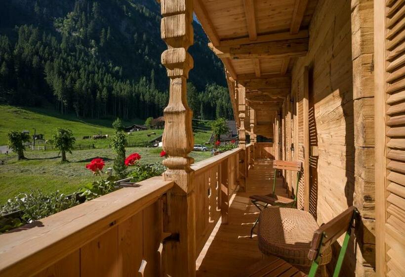 דירה בת חדר שינה 1 עם מרפסת, Ferienwohnungen Gästehaus Altginzling