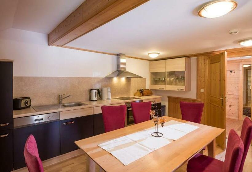 דירה בת חדר שינה 1 עם מרפסת, Ferienwohnungen Gästehaus Altginzling