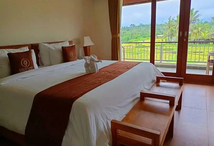 景色の見えるデラックスルーム, Paon Desa Ubud