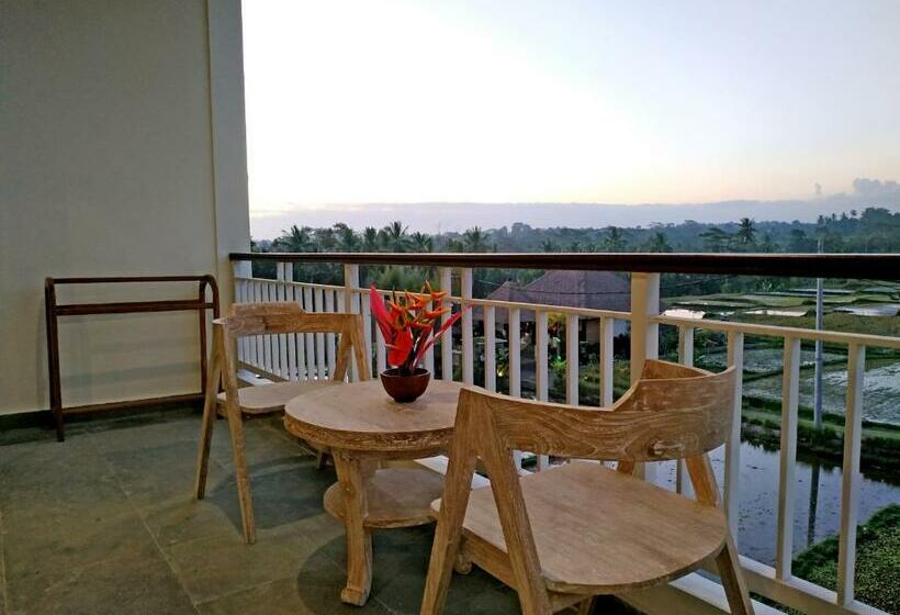 חדר דלוקס עם נוף, Paon Desa Ubud