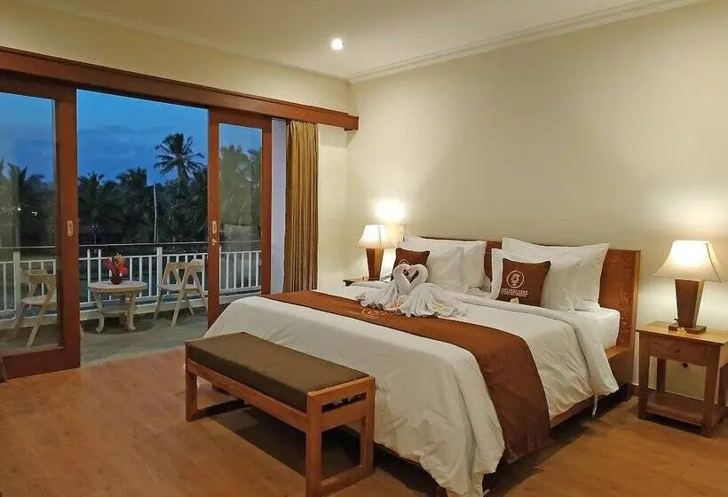 景色の見えるデラックスルーム, Paon Desa Ubud