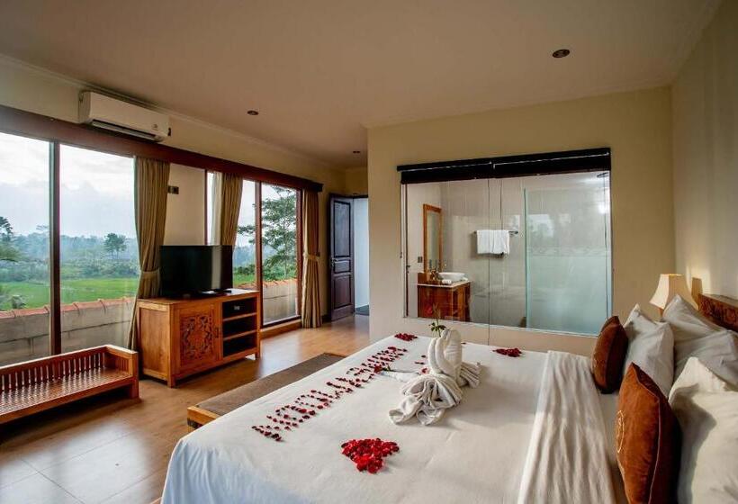 חדר דלוקס עם נוף, Paon Desa Ubud