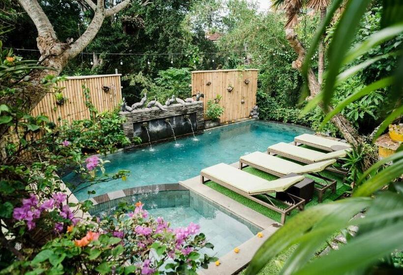 חדר סטנדרט נוף לבריכה, Desak Putu Putra Hidden