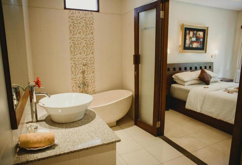 חדר סטנדרט נוף לבריכה, Desak Putu Putra Hidden