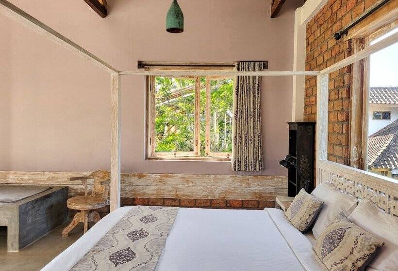 山の見えるスーペリアルーム, Les Rizieres Lombok Tetebatu