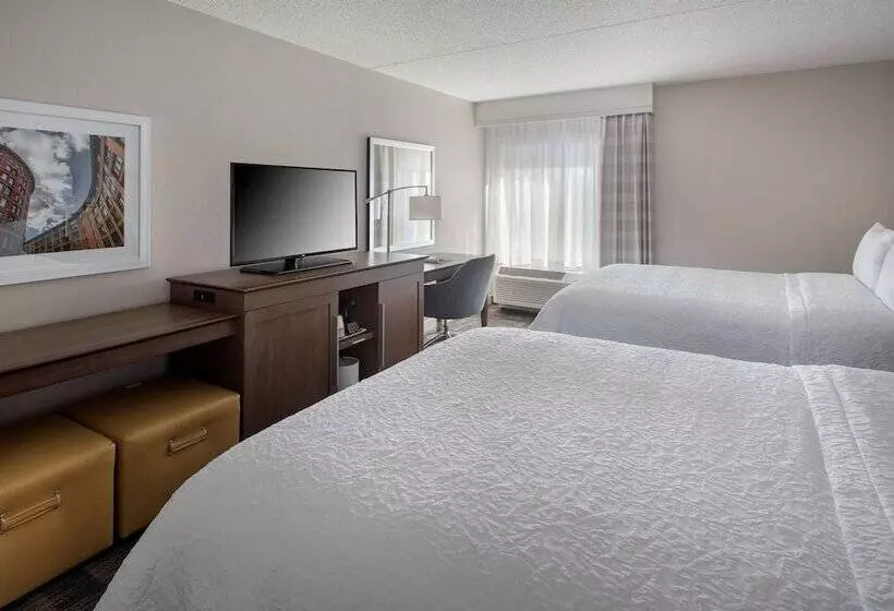 اتاق استاندارد با 2 تخت دوبل, Hampton Inn Bostonlogan Airport