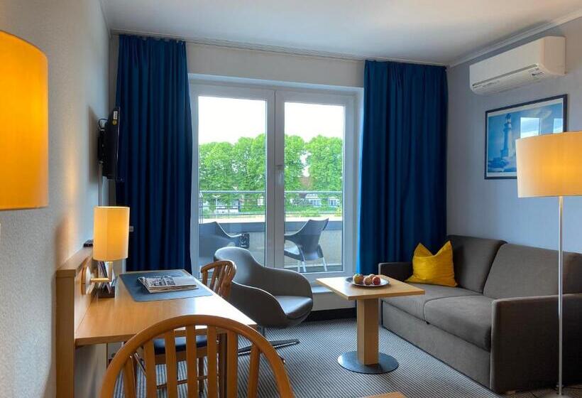 شقة غرفة واحدة ذات إطلالة, Stadthafen Stade