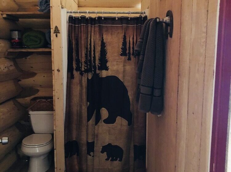 Хижина, Wrangell Mountain Lodge  Private Bathroom With Shower