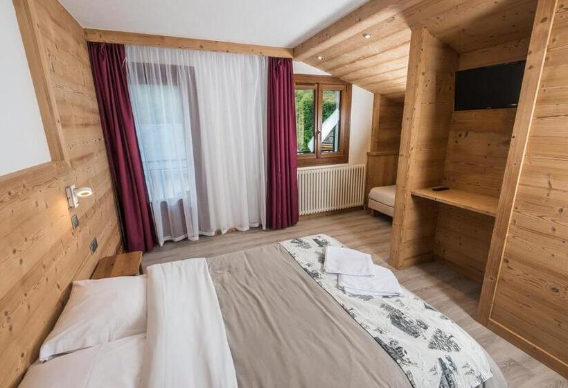 חדר סטנדרט לארבעה, Flor Alpes