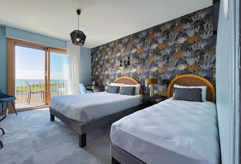 Triple Room Sea View, Hôtel L Albatros