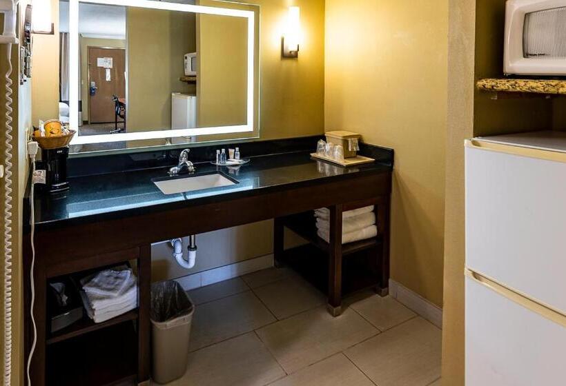 غرفة قياسية سرير كينج لذوى الإحتياجات الخاصة, Hyland Inn Near Pasadena Civic Center