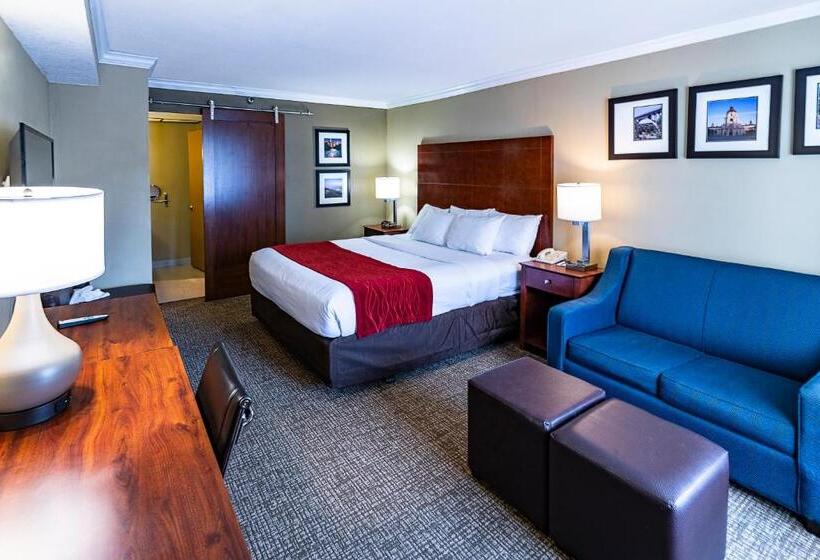 带大床的套房, Hyland Inn Near Pasadena Civic Center