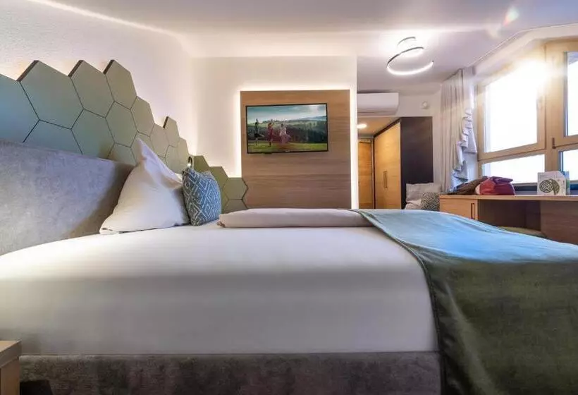 スタンダードシングルルーム, Landrefugium Obermüller Spa & Naturresort 4,5 Sterne