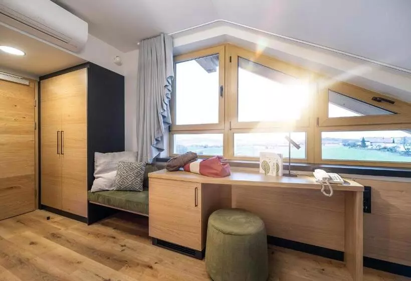 スタンダードシングルルーム, Landrefugium Obermüller Spa & Naturresort 4,5 Sterne