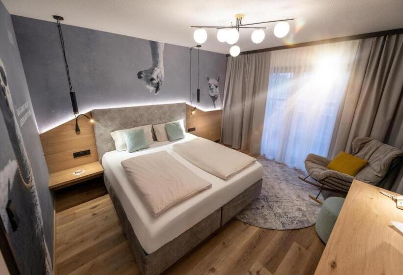 غرفة كلاسيكية مع بلكونة, Landrefugium Obermüller Spa & Naturresort 4,5 Sterne