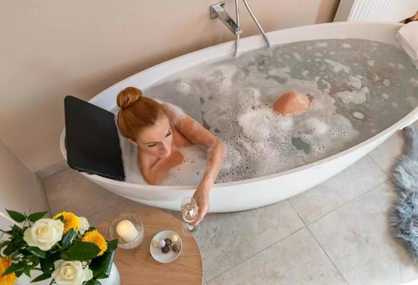 バルコニー付きデラックスルーム, Landrefugium Obermüller Spa & Naturresort 4,5 Sterne