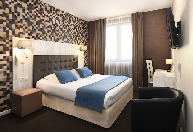 高级大房间, Logis Hôtel Du Centre   Halte Idéale En Cyclotourisme Avec Garage à Vélos Clos