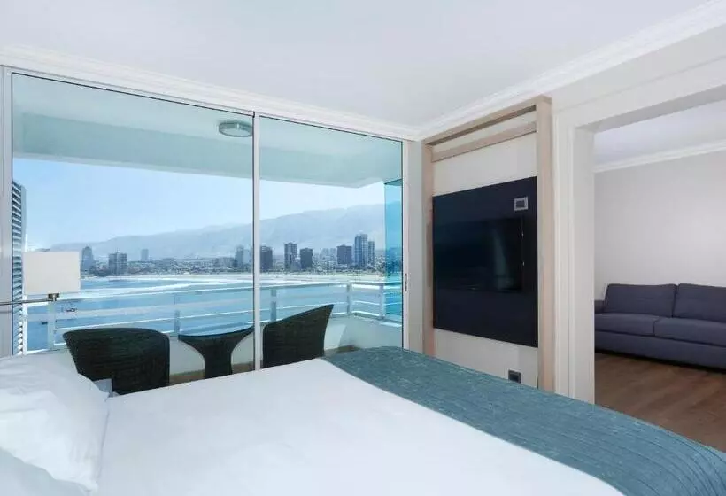 اتاق سوپریور با چشم‌انداز دریا, Terrado Suites Iquique