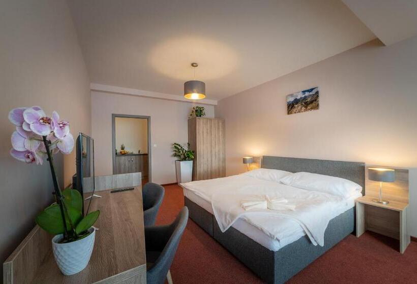 Номер Стандарт с Балконом, Penzión čerešňový Sad & Wellness