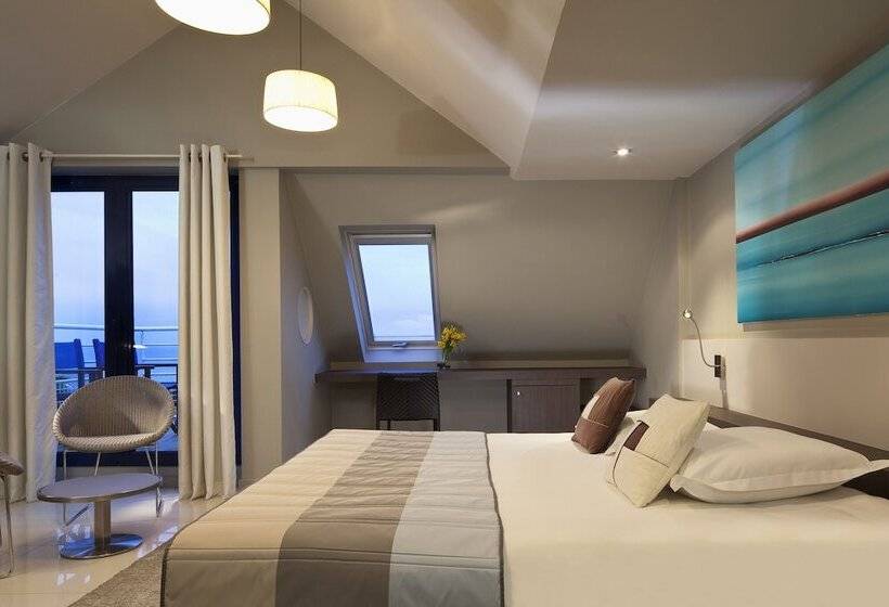 수피리어 룸 바다 전망, Hostellerie De La Pointe Saint Mathieu   Spa & Restaurant